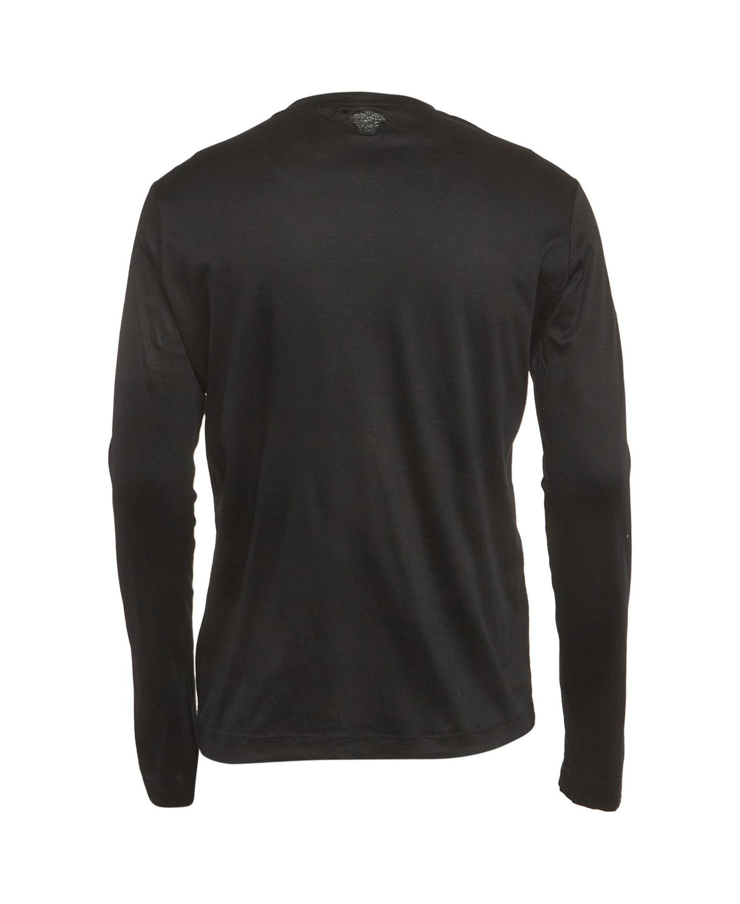 Men's Leather Applique Jersey T-Shirt
