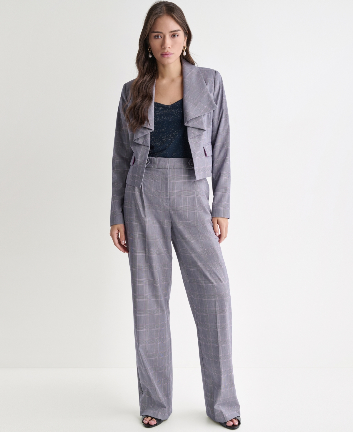 Bcbg Women's Ruffle-Front Blazer