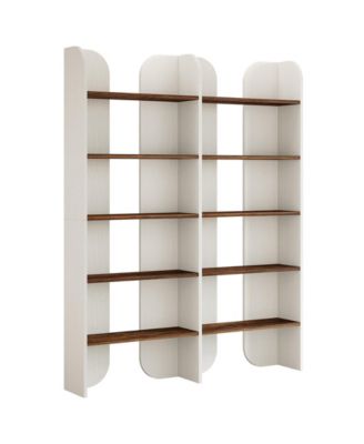 5-Tier Open Shelf Bookcase for Home or Office