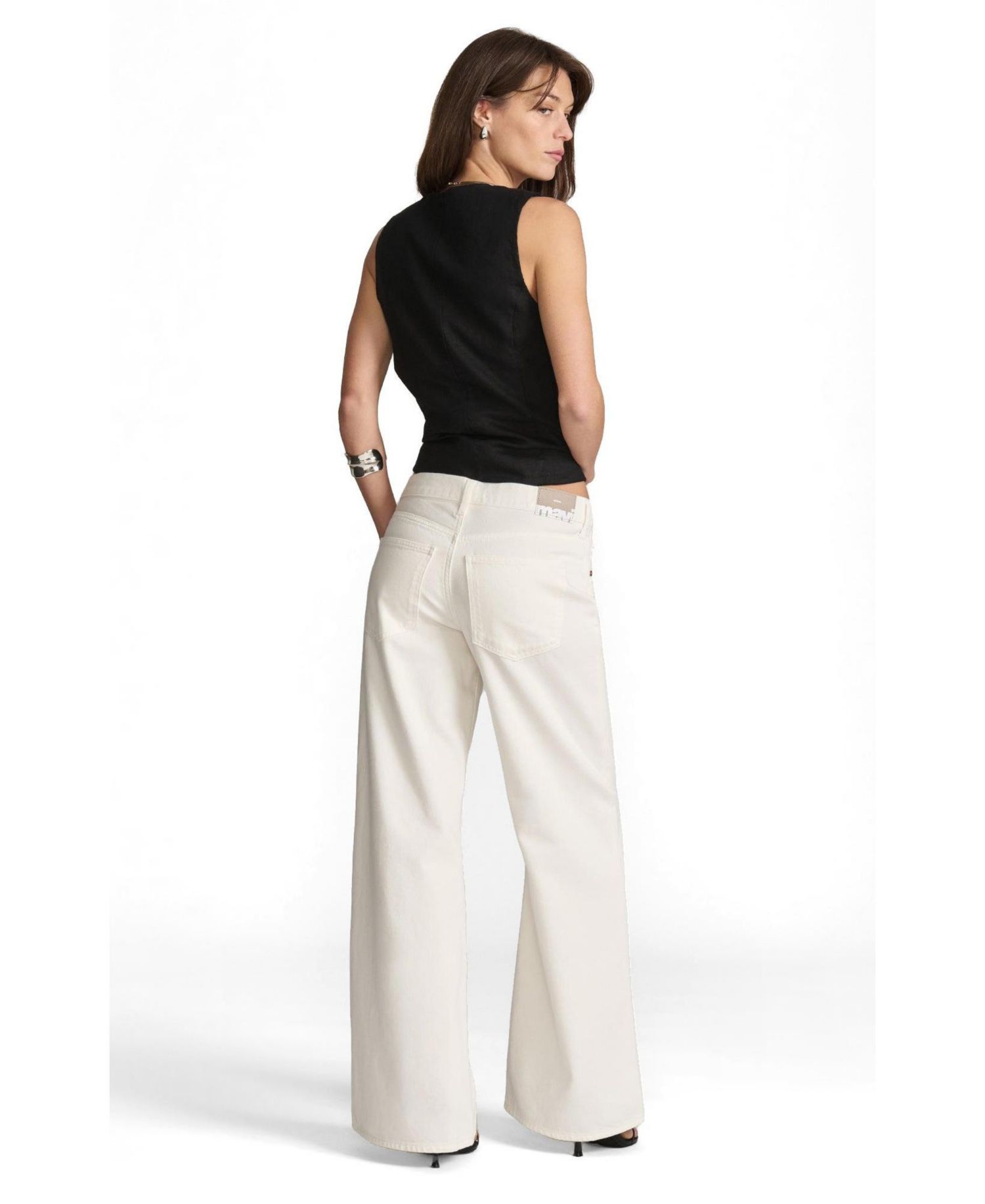 Women's Sandy Low Rise Wide Leg Jeans