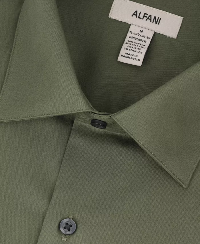 Men's Regular-Fit Solid Dress Shirt - thumbnail 8