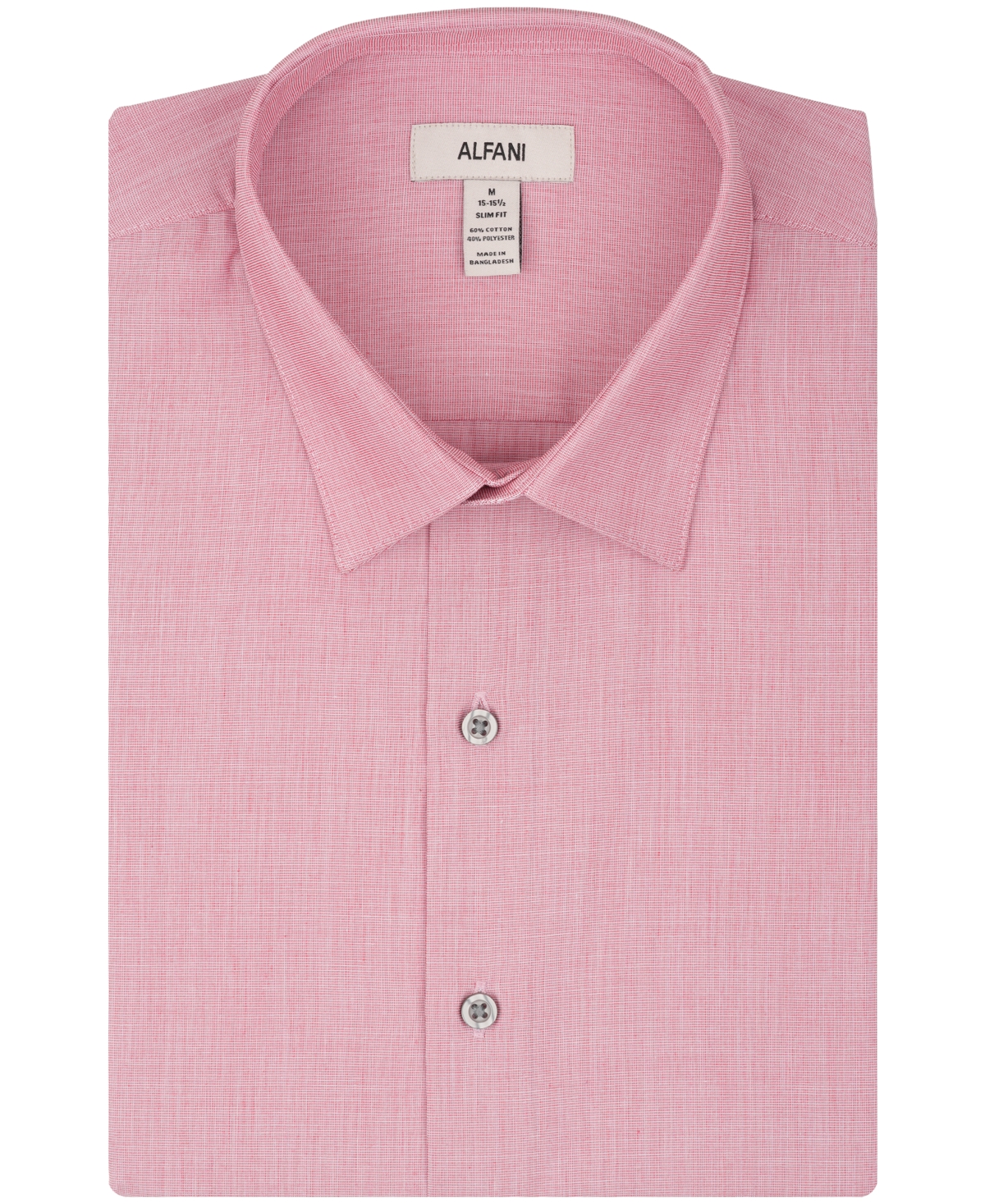 Alfani Men's Slim Fit Solid Dress Shirt, Macy's Exclusive