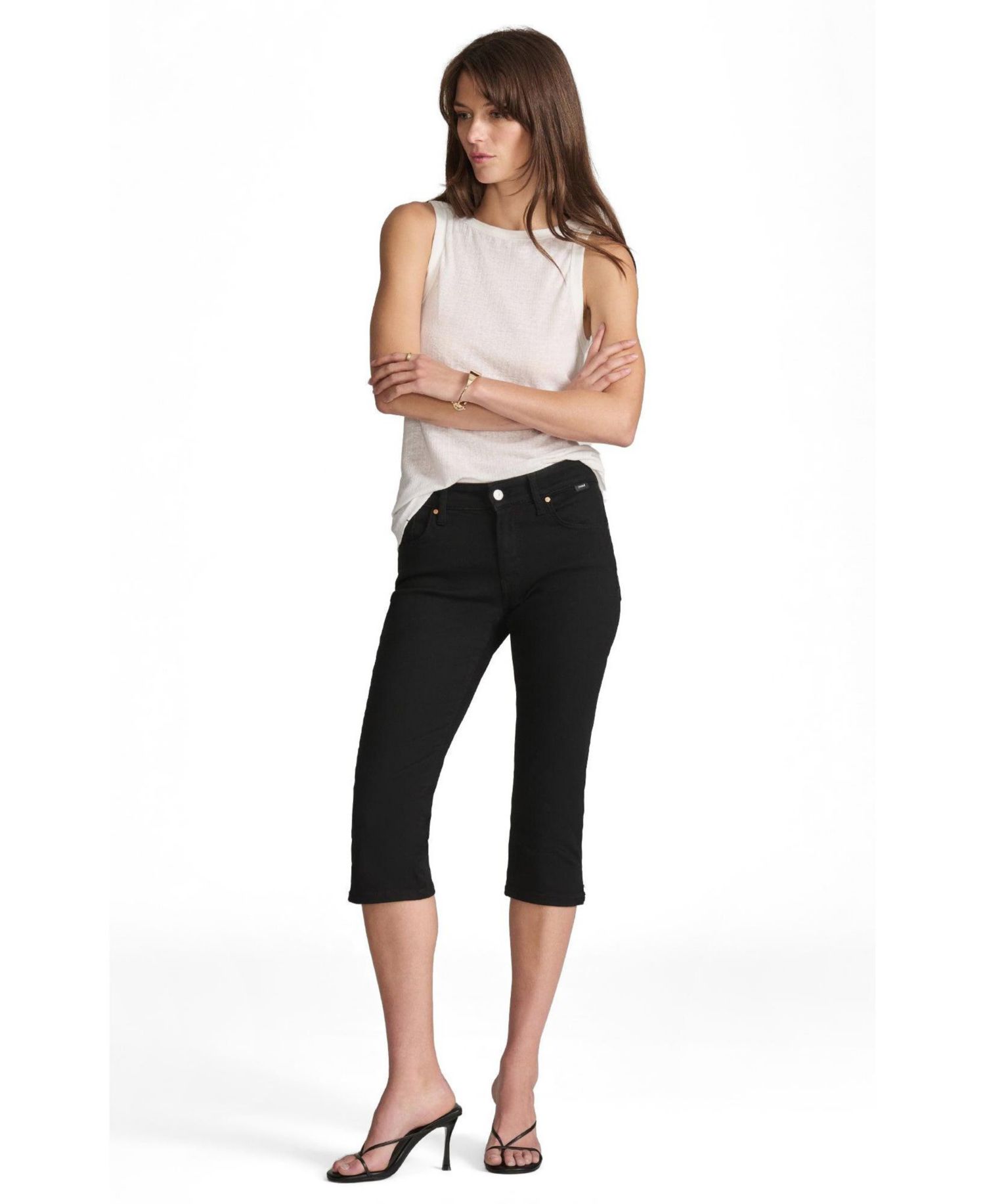 Women's Mavi's Hilary Mid Rise Capri