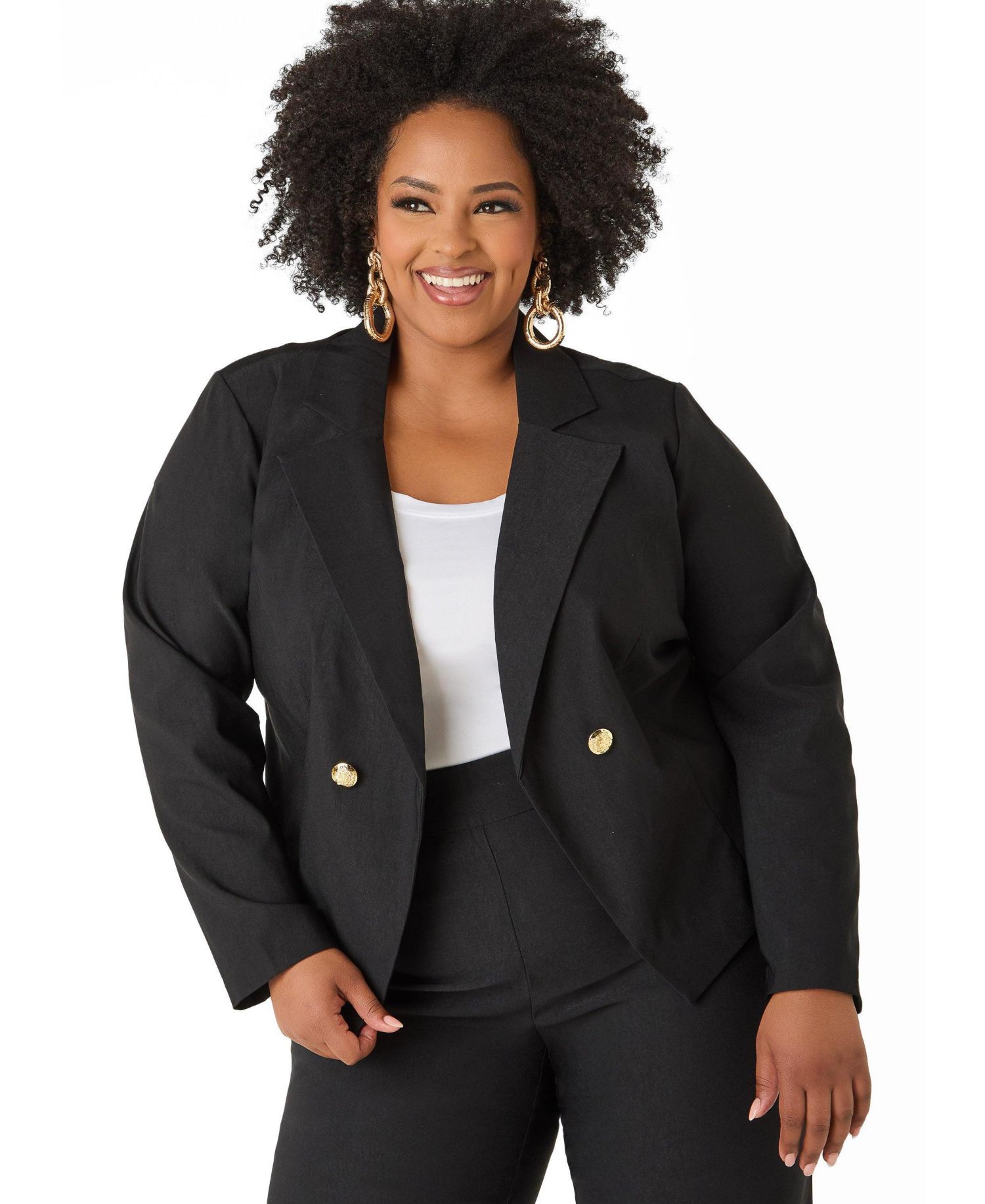 Women's Plus Size Millennium Embellished Blazer