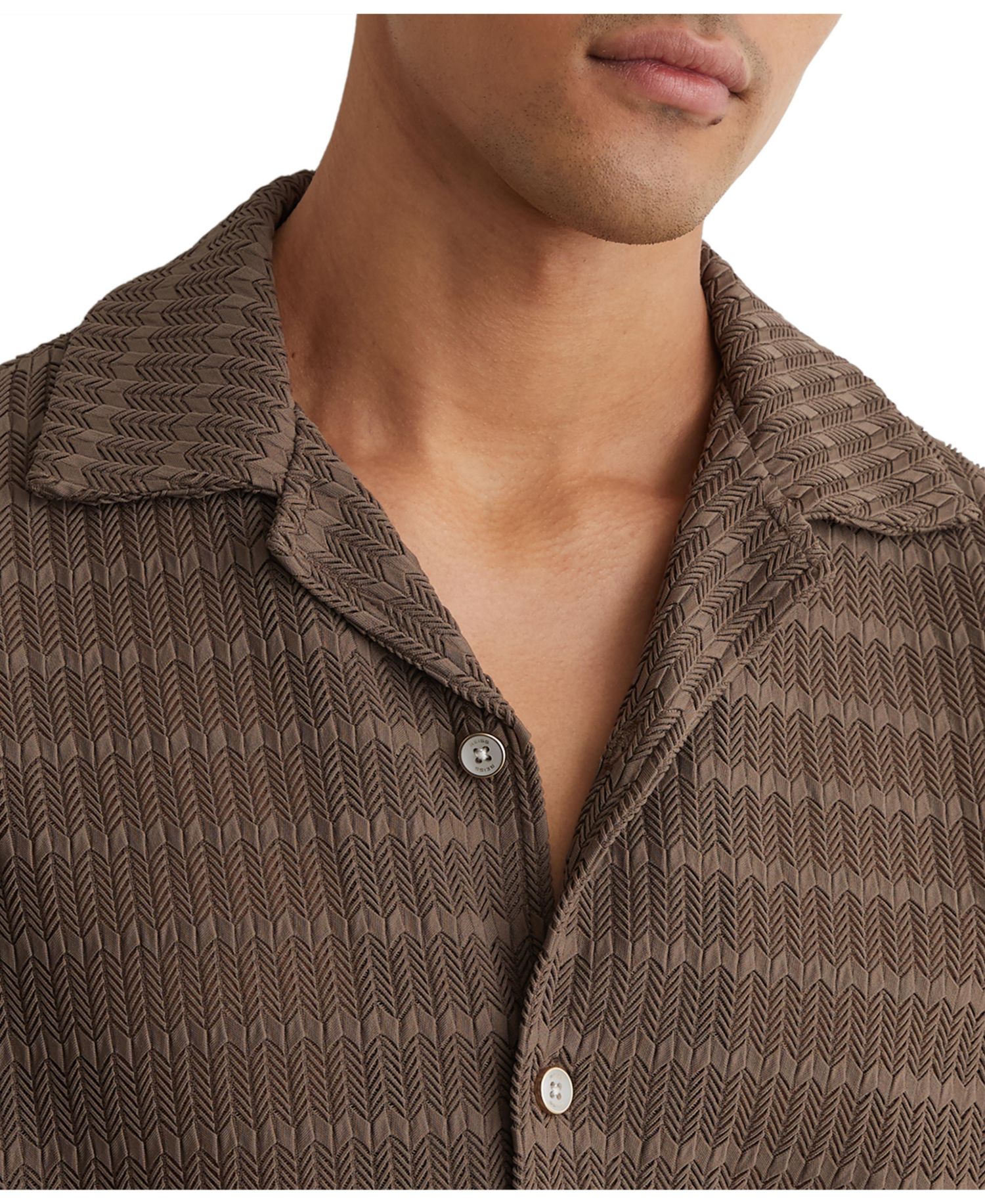 Men's Sid Crochet Cuban Shirt