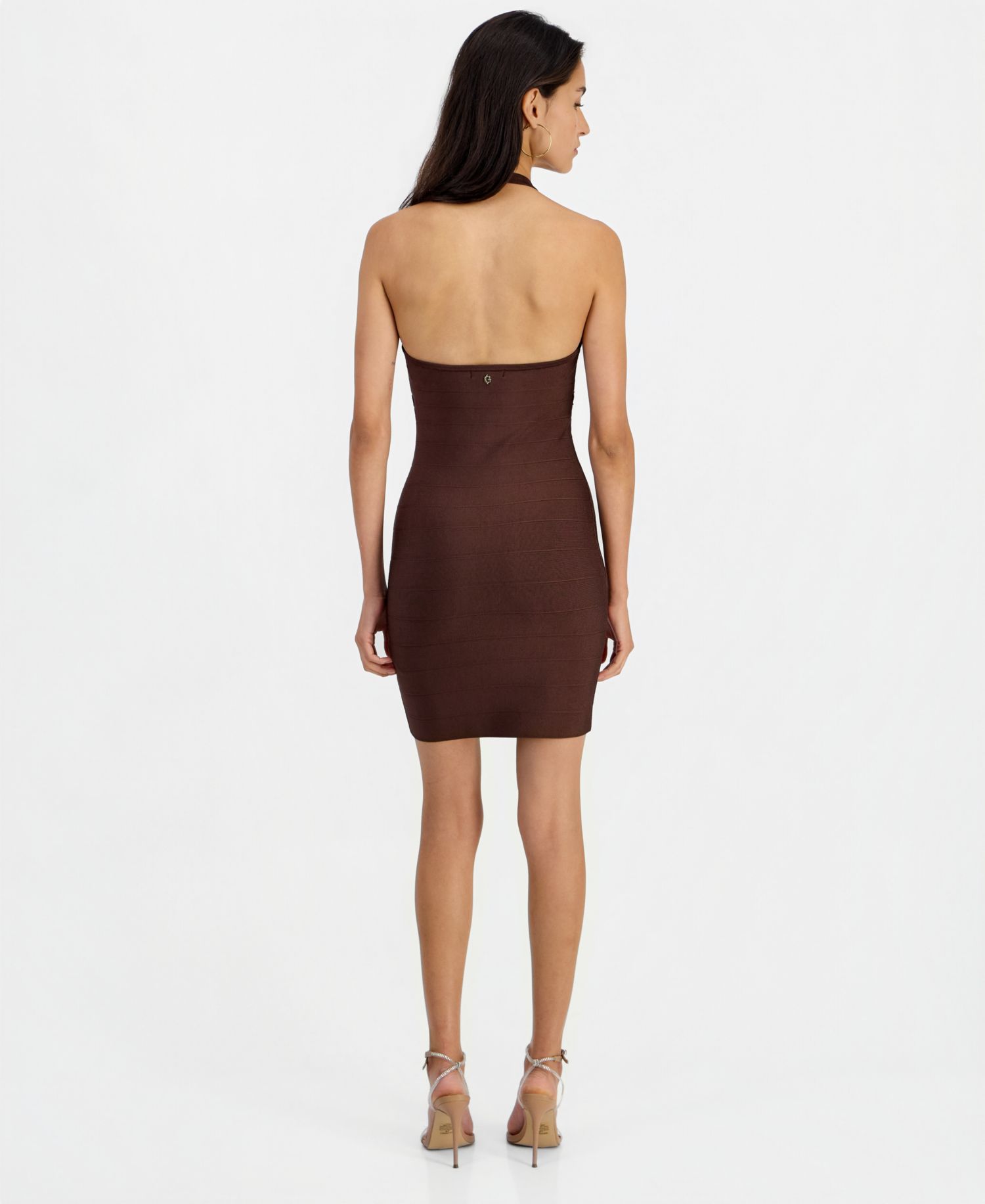 Women's Alexis Halter Bandage Mini Dress