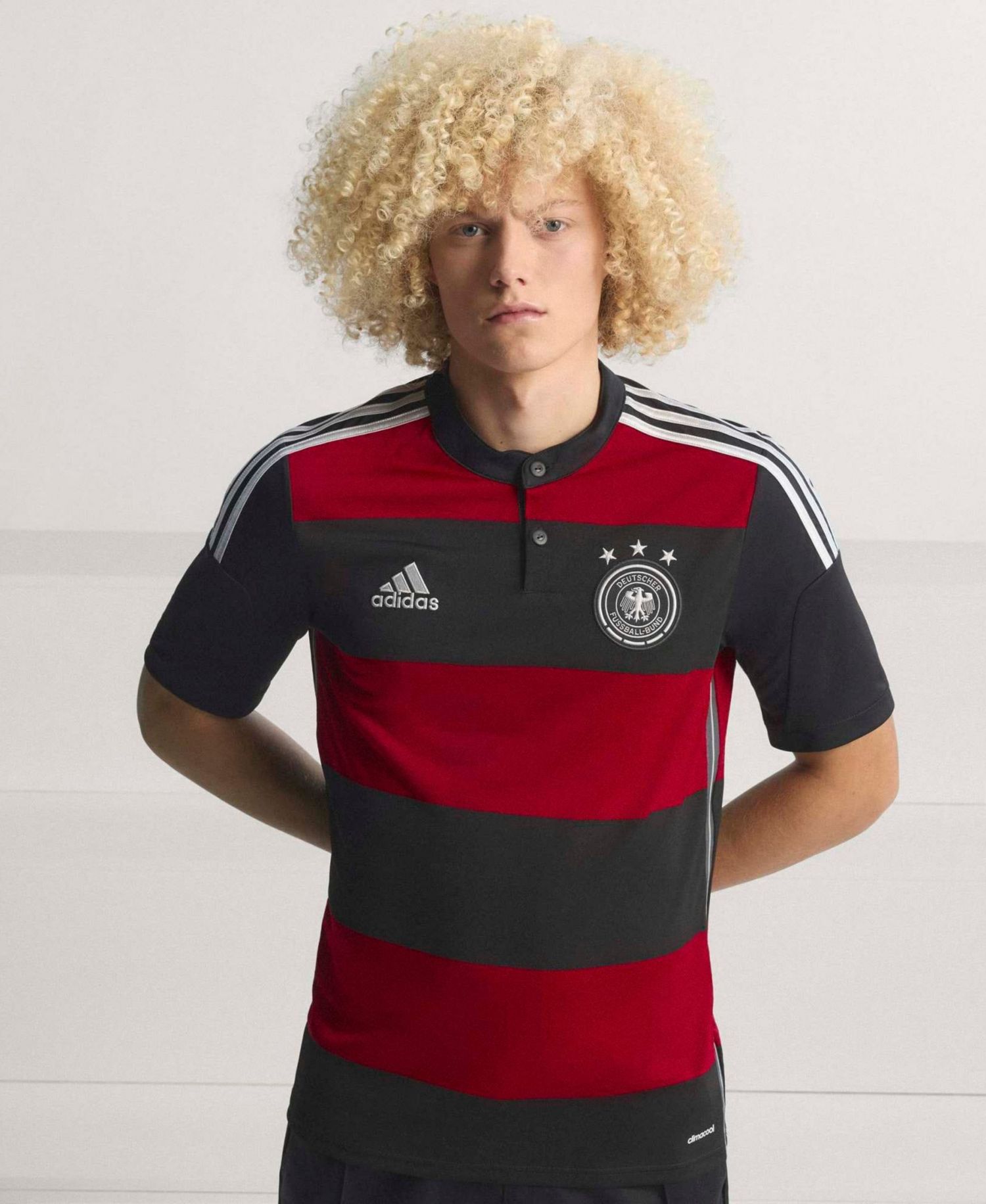 Men's Black/Red Germany National Team 2014 Bringback Jersey