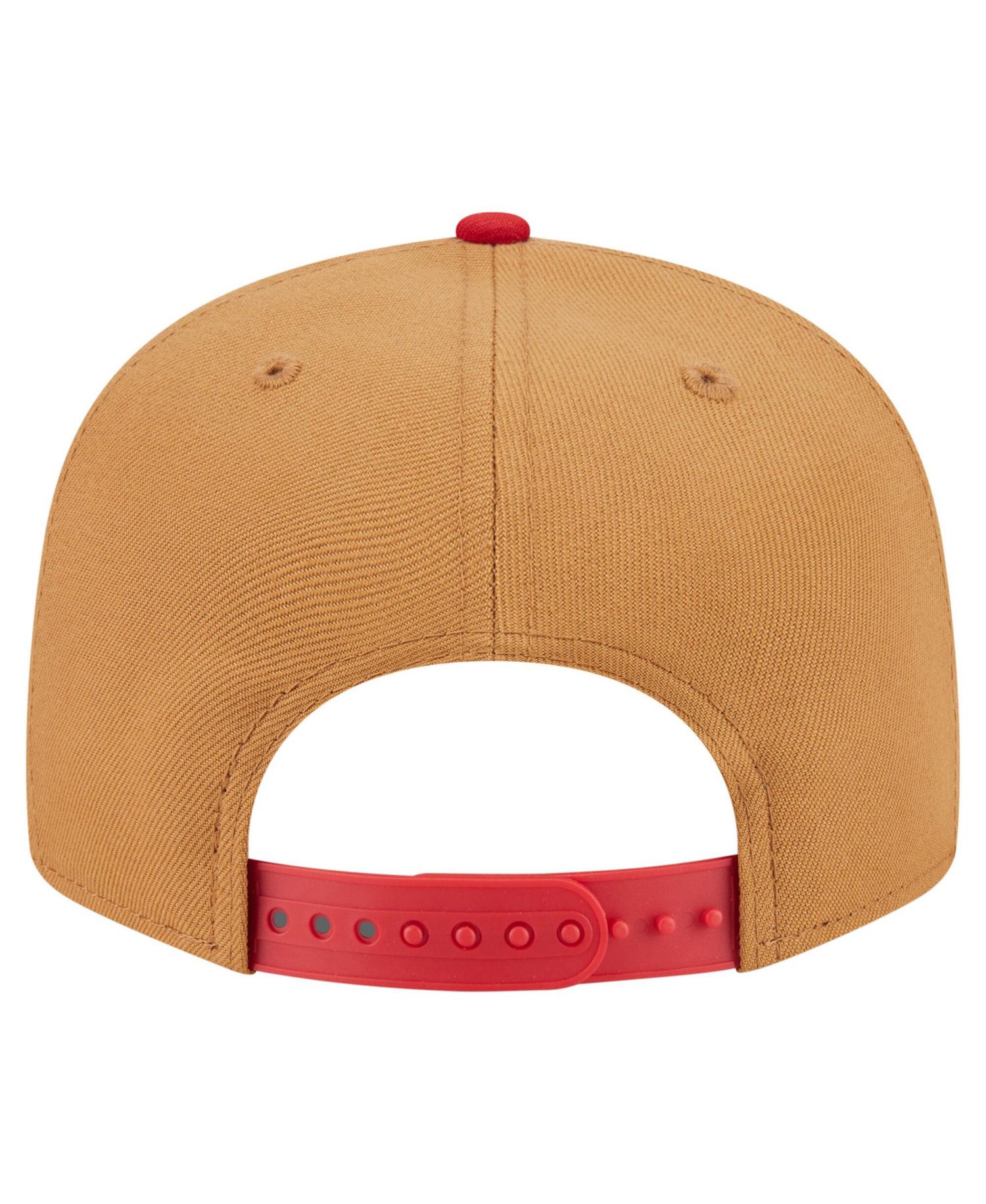 Men's Khaki/Red Washington Nationals Ice Cream 9FIFTY Snapback Hat