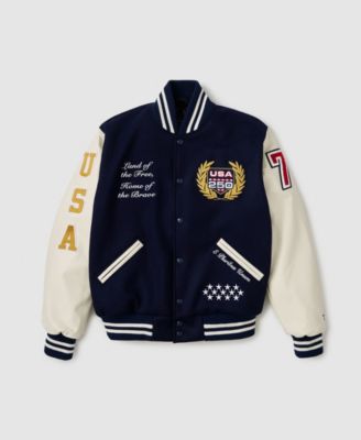 Men's Navy USA 250 Limited Edition Iconic Full-Snap Jacket