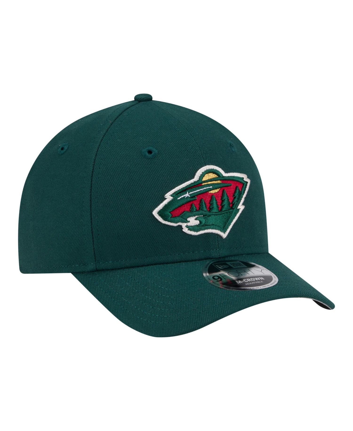 Men's Green Minnesota Wild COOLERA 9FORTY M-Crown Adjustable Hat