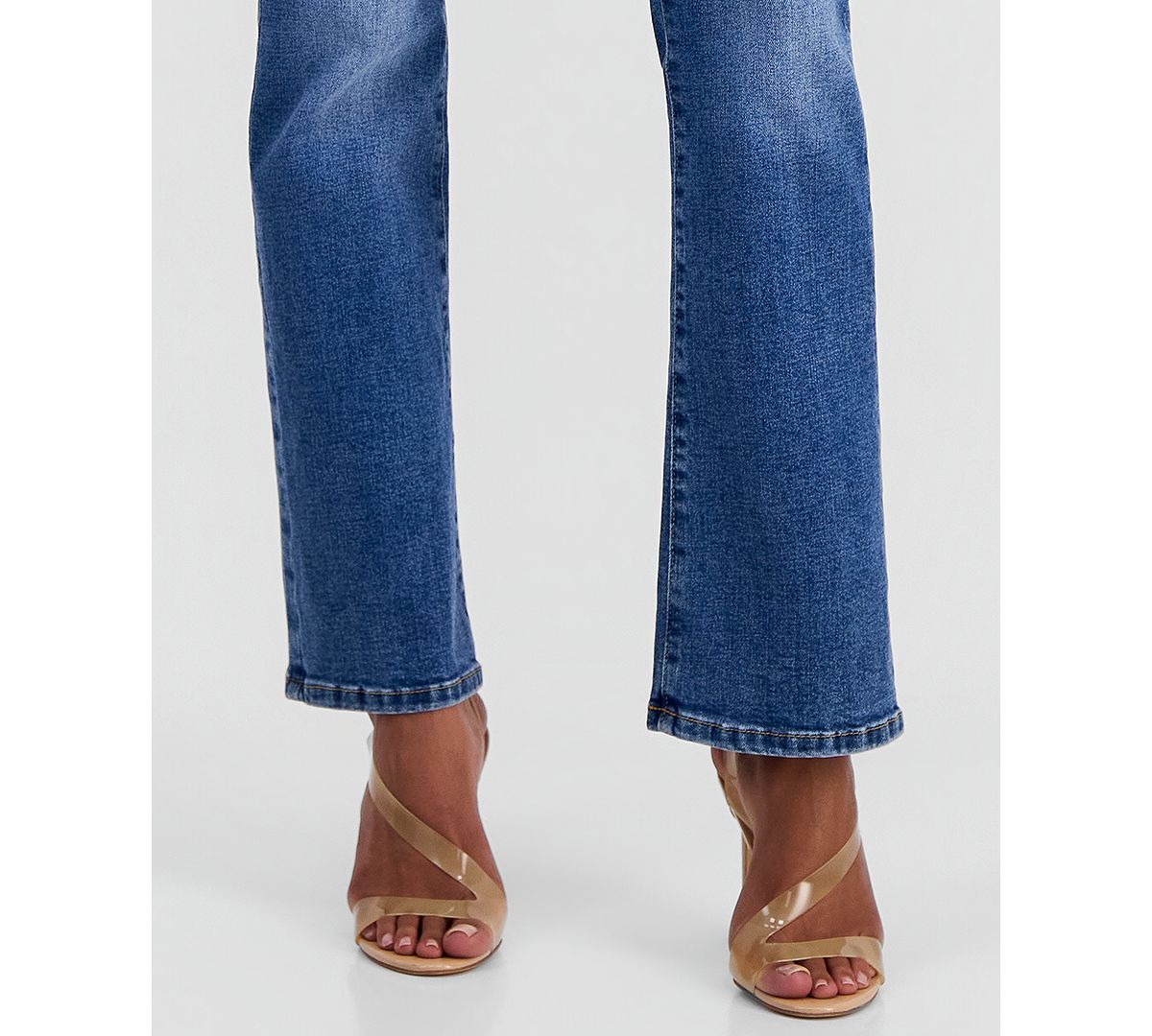 GUESS Women's Shape Up Mid-Rise Bootcut Slim-Fit Jeans view 3 — MAYCSS fashion products