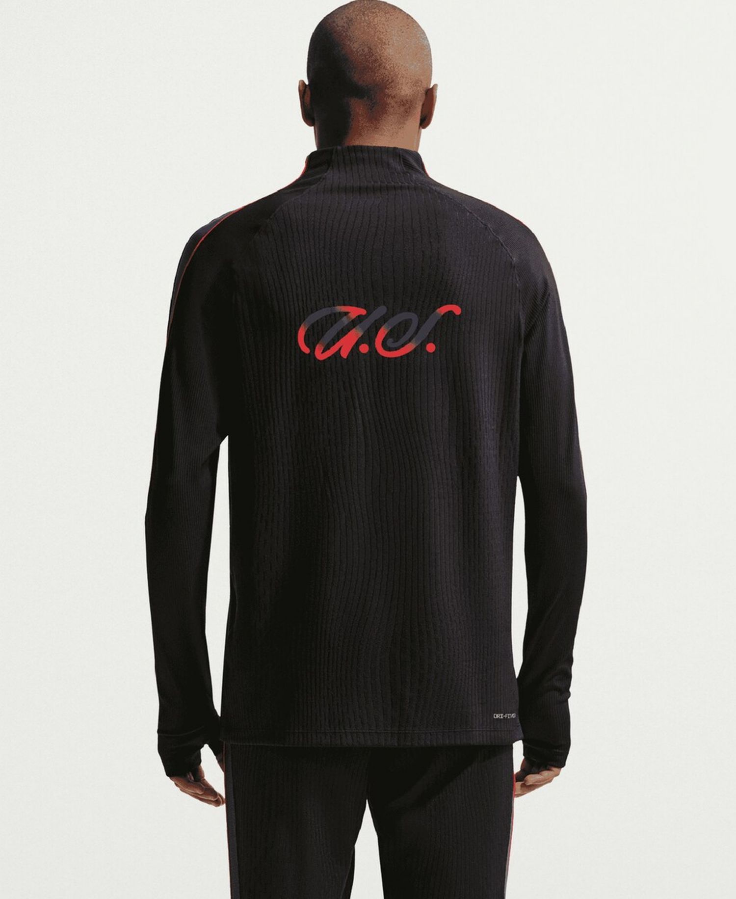 Men's Black USMNT 2026 Strike Elite Dri-FIT ADV Long Sleeve Quarter-Zip Drill Sweatshirt