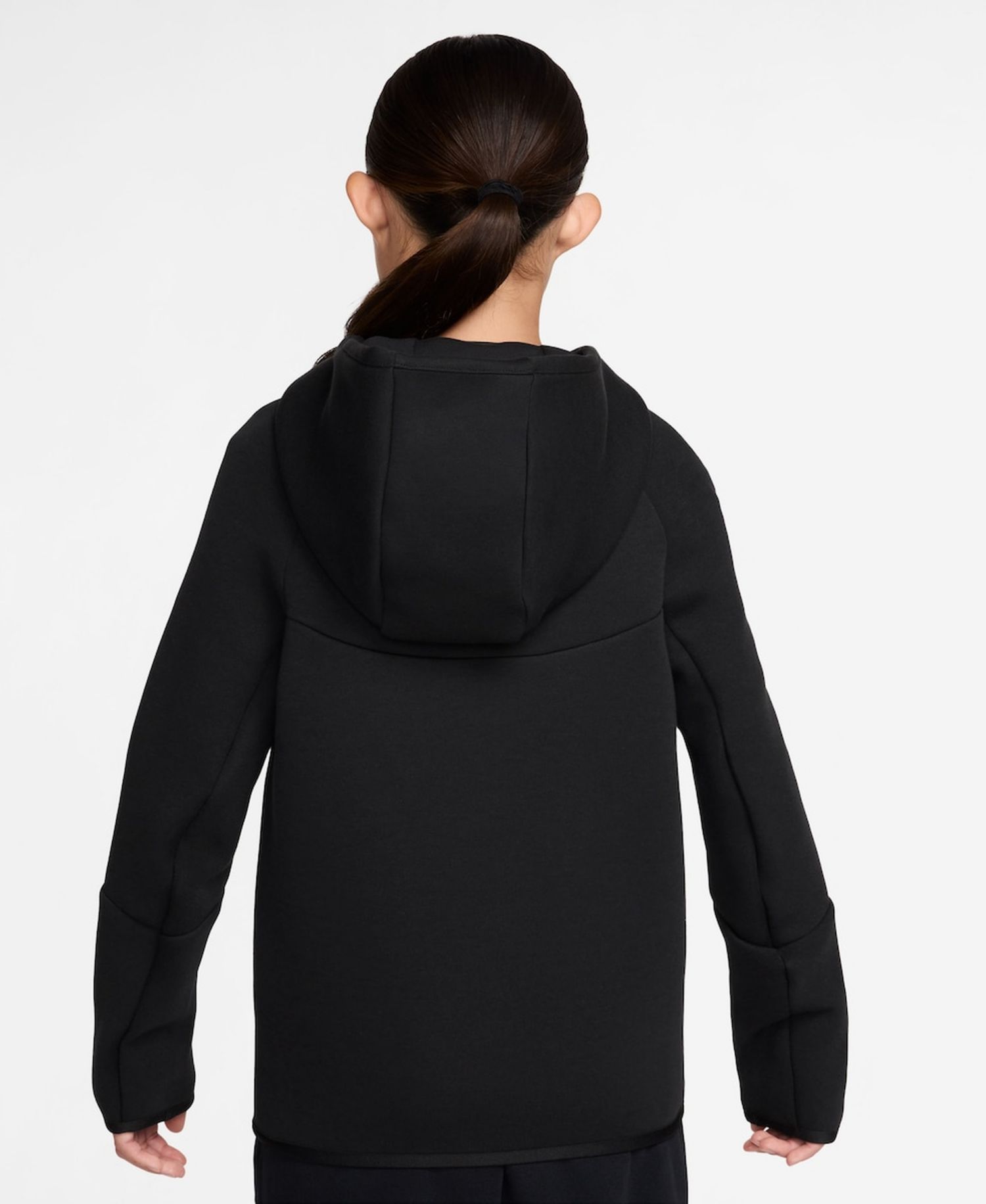 Big Boys and Girls Black USMNT Tech Fleece Full-Zip Hoodie