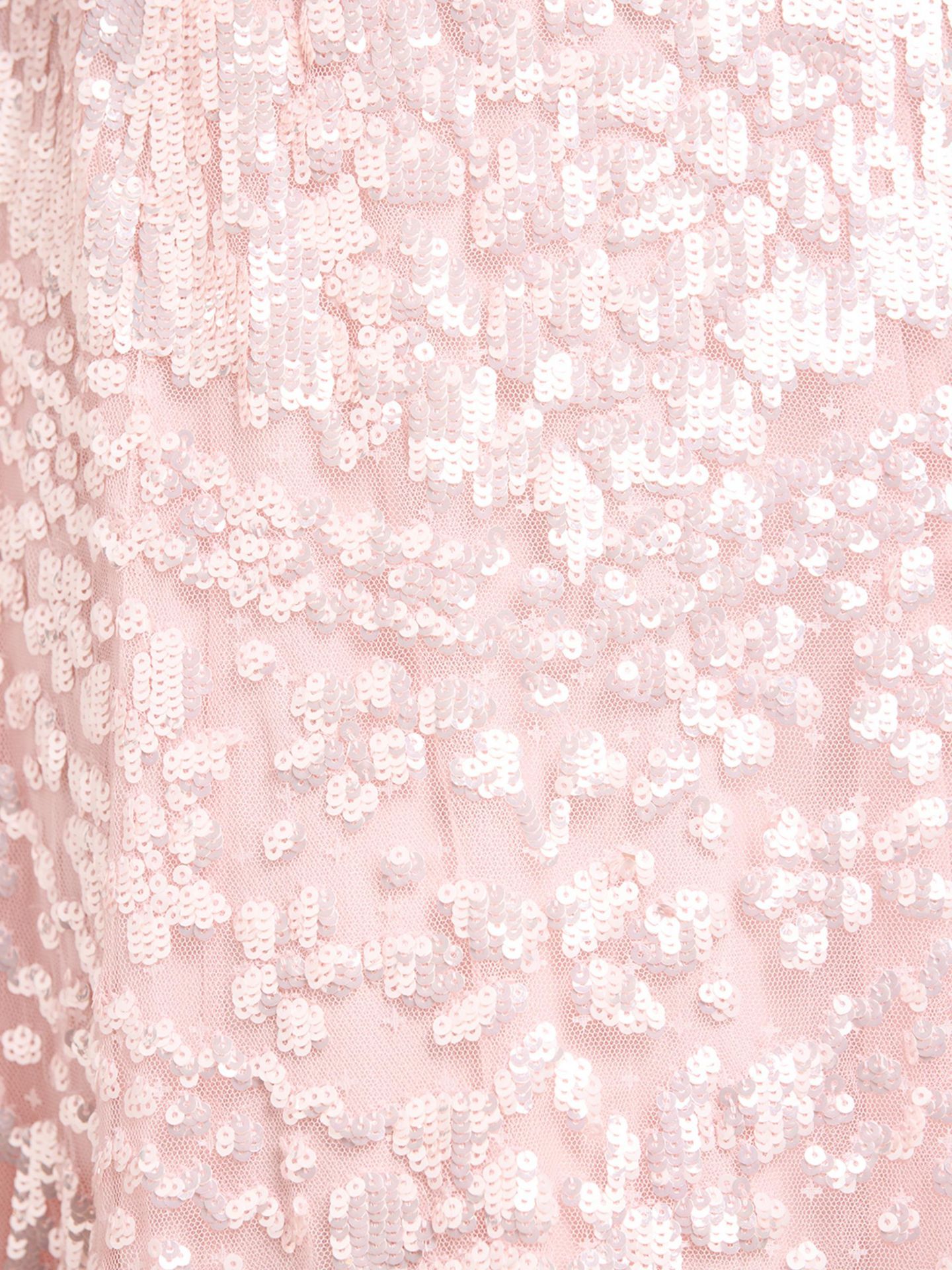 Женское платье Needle & Thread Anais Sequin 3/4 Sleeve Maxi Gown, цвет: Seashell — фото 2