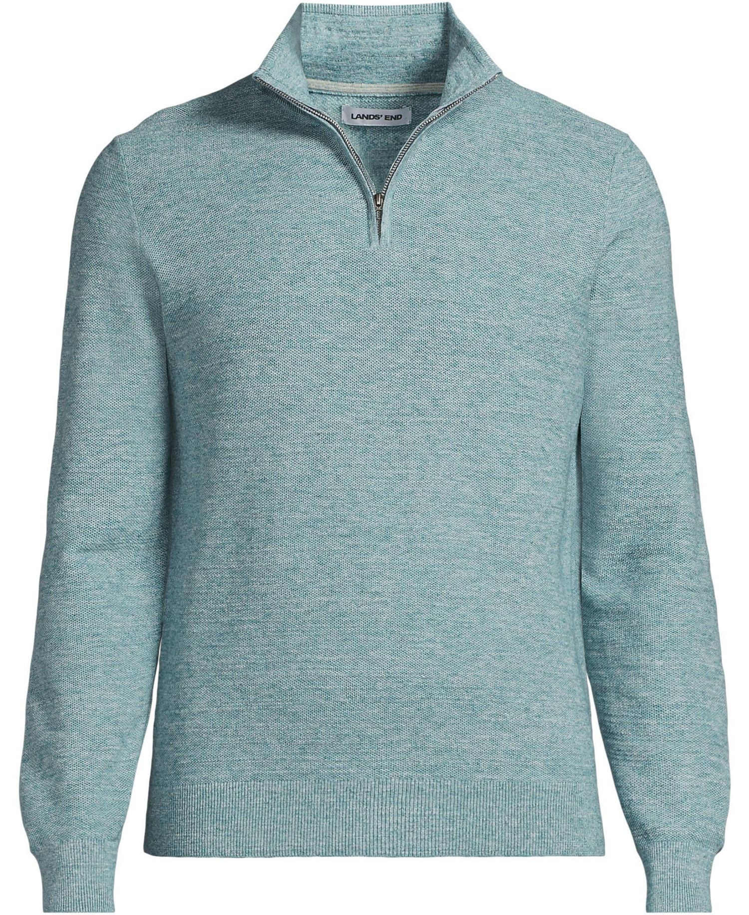 Men's Long Sleeve Summer Weight Quarter Zip