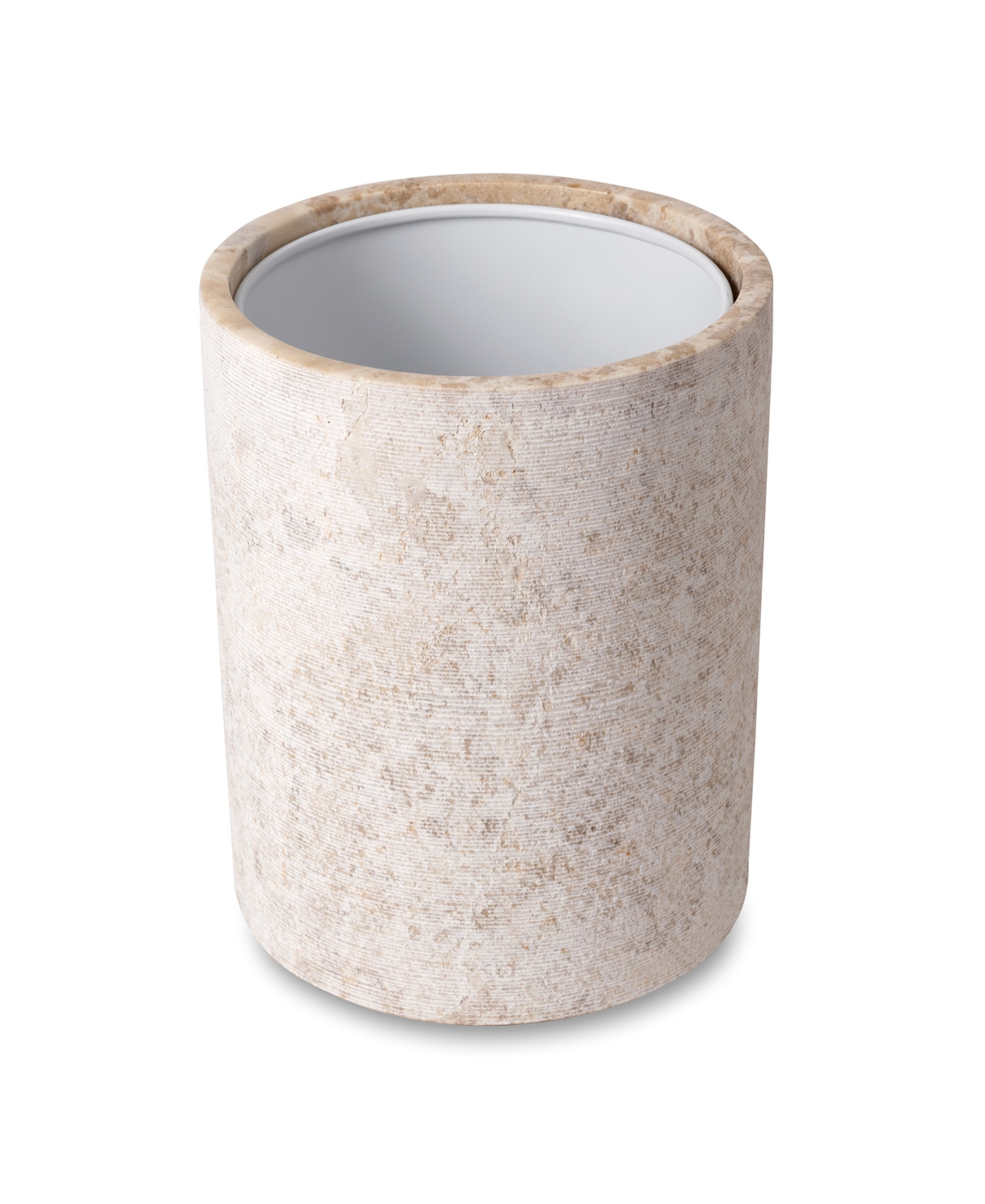 Cassadecor Limestone 9.85" Waste Basket