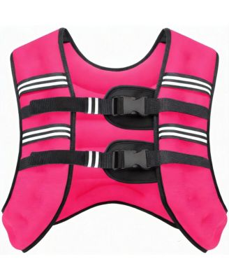 Weighted Vest Reflective Adjustable Workout Fitness Running