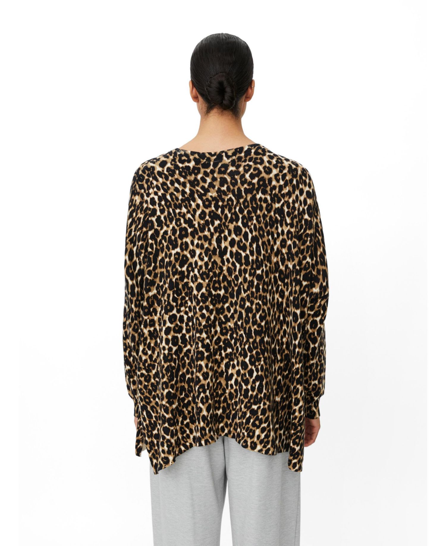 Women's MaFeluci Leopard Print Jumper