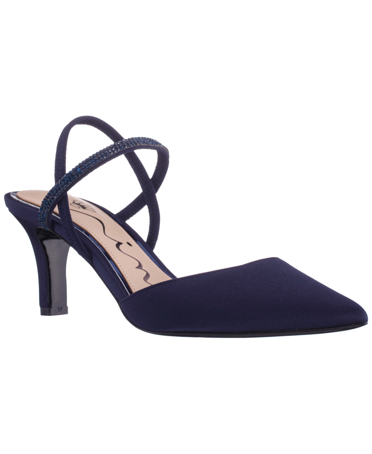 Nina Women's Billie Slingback Evening Pumps In Navy