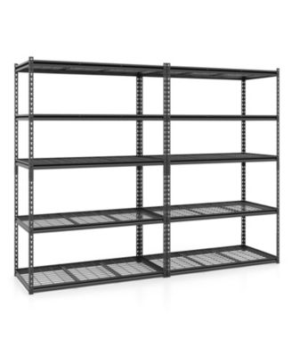 Tier Heavy-Duty Utility Shelf with Adjustable Wire Racks, 2000 lbs Capacity
