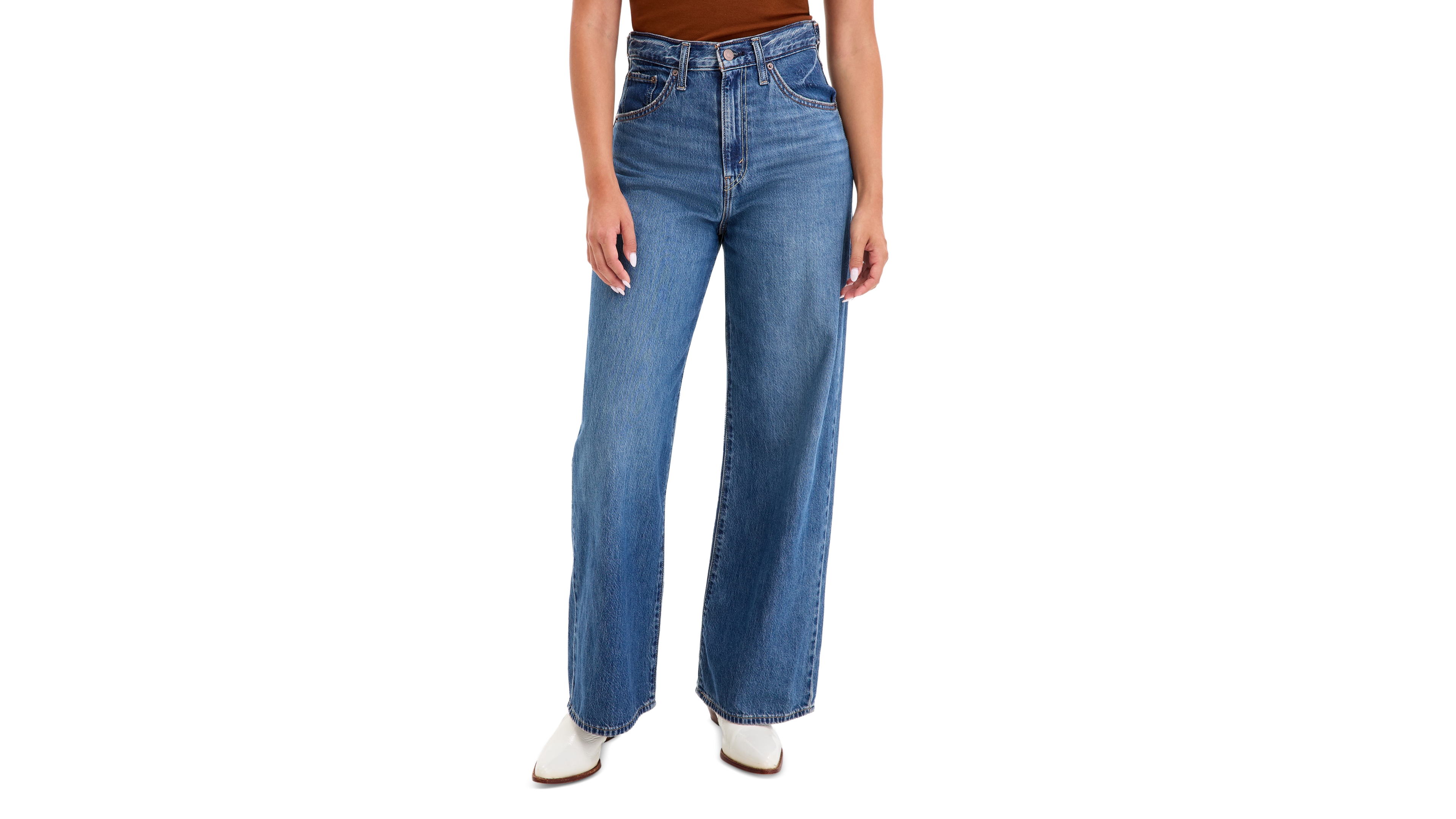 Levi's Women's Cinch-Waist Lightweight Baggy Jeans