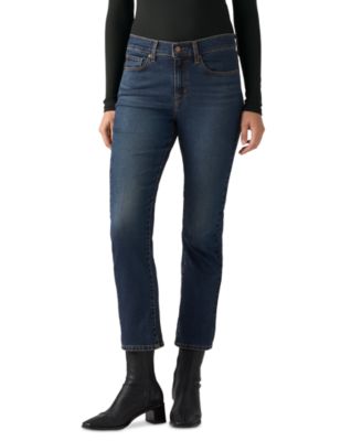 Women's Classic Mid-Rise Ankle Straight-Leg Jeans