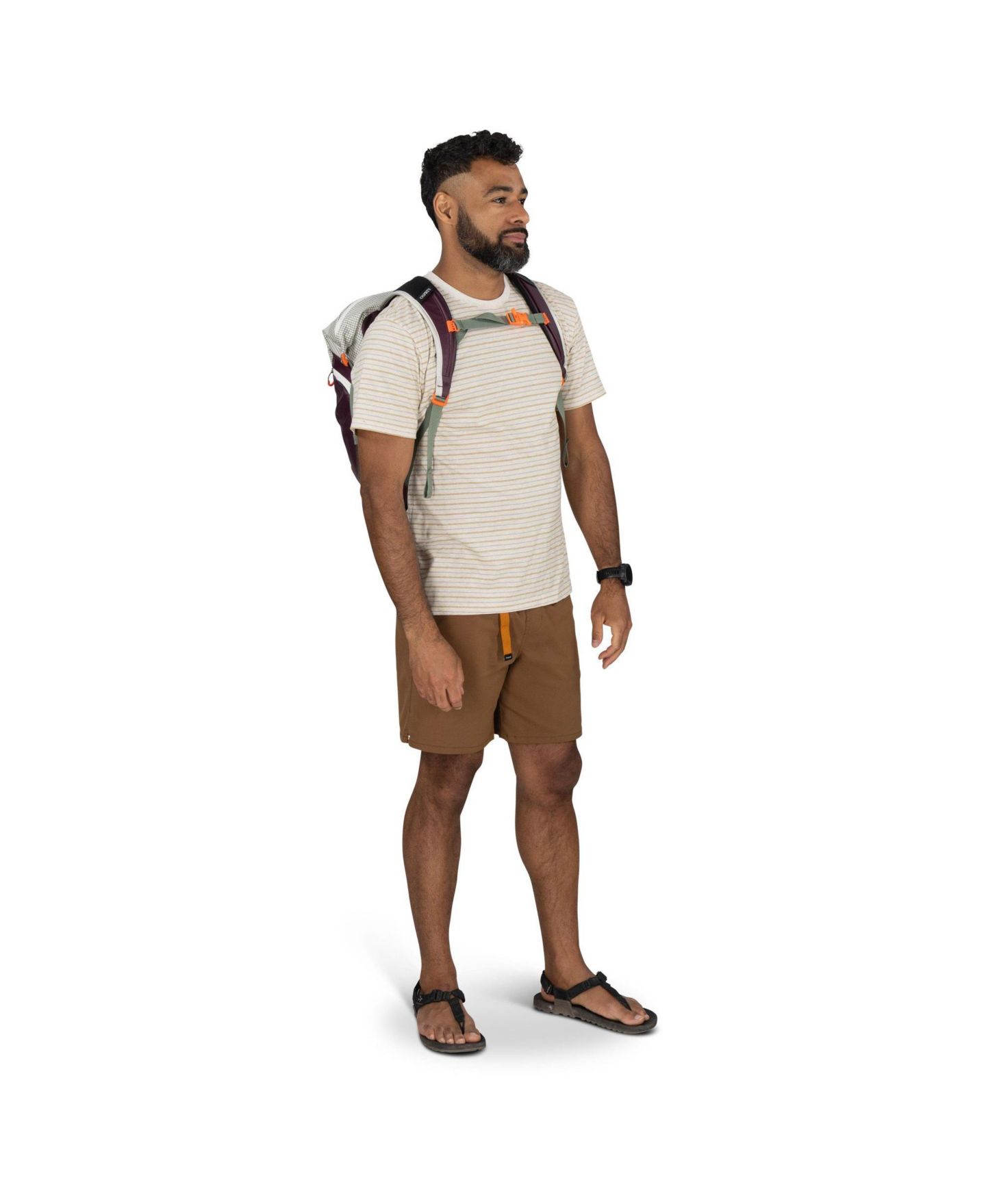 Женская сумка Osprey Packs Transporter Zinch, цвет: Белый / Бордовый — фото 7