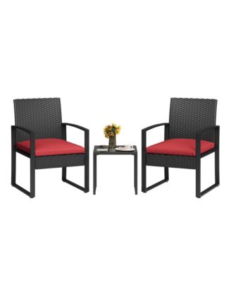 Adults Piece Patio Bistro Set, Iron Wicker Outdoor Seating.