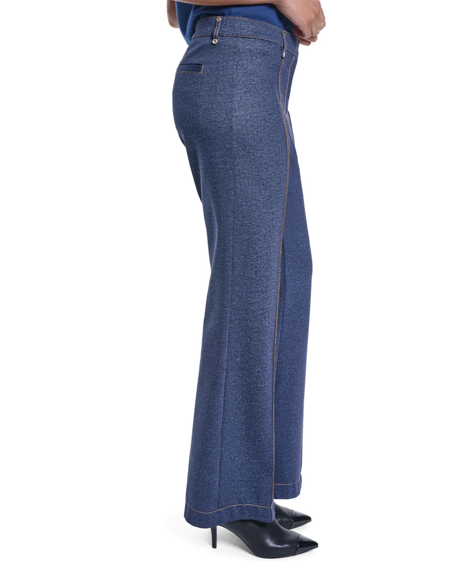 Petite Mid-Rise Pants