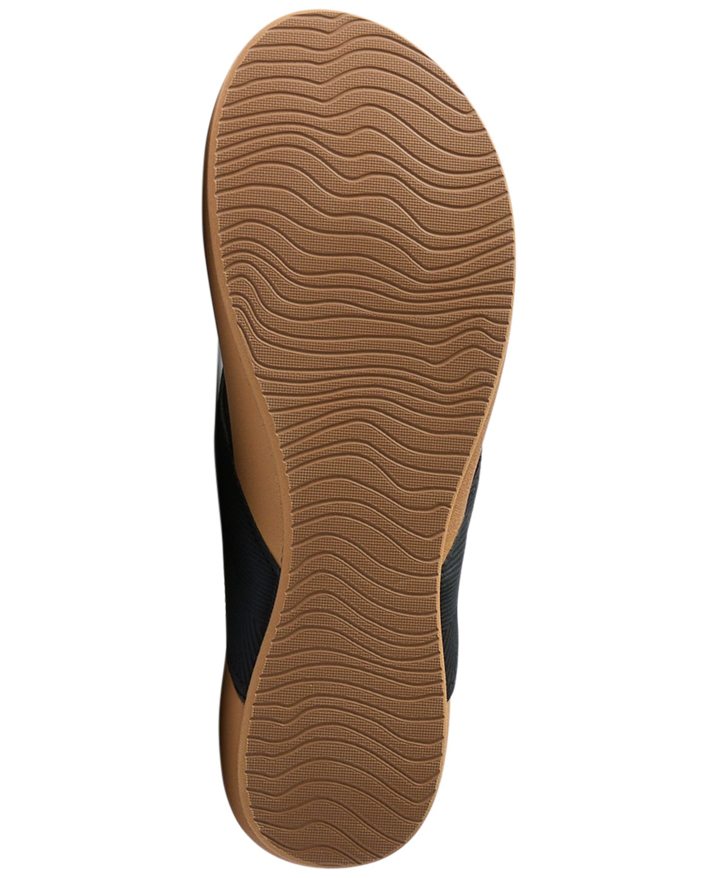 Женские сандалии REEF Cushion Melody Thong Flat, цвет: Чёрный / Рыжевато-коричневый — фото 4