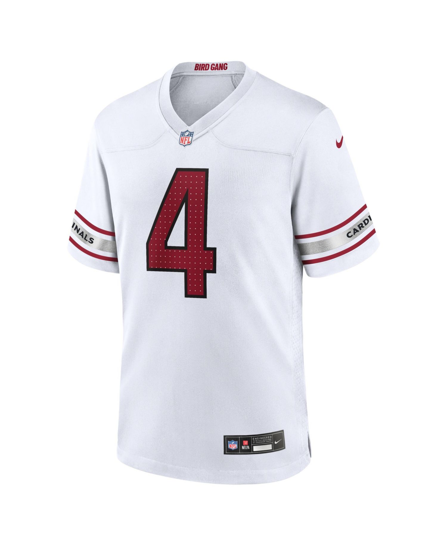 Men's Jeremiyah Love White Arizona Cardinals Game Player Jersey
