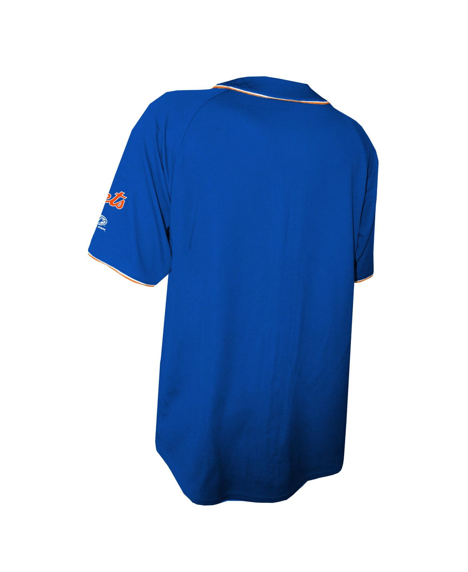 Men's Royal New York Mets Team Color Full-Button Fashion Jersey