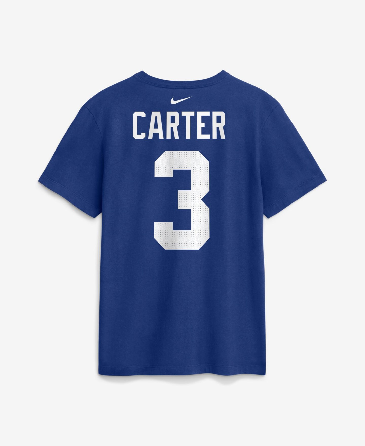 Мужская футболка Nike Abdul Carter Royal New York Giants Player Name & Number — фото 2