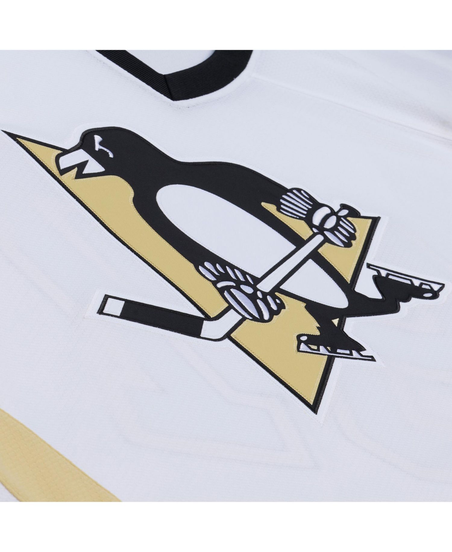 Men's Mitchell Ness Sidney Crosby White Pittsburgh Penguins 2005 Power Play Jersey