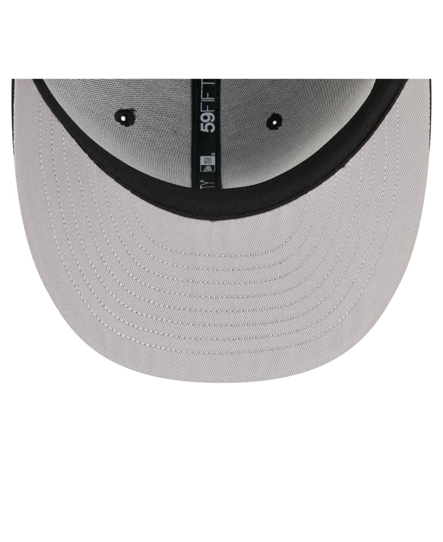 Men's Black New York Mets Americana Bald Eagle Pre-Curved 59FIFTY Fitted Hat