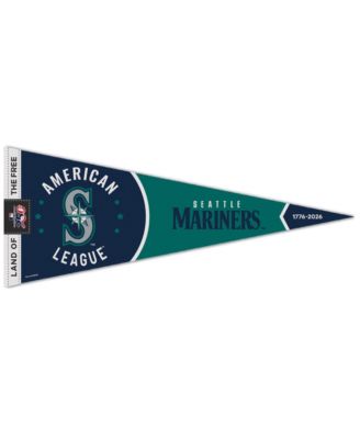 Seattle Mariners 12" x 30" America 250 Premium Pennant