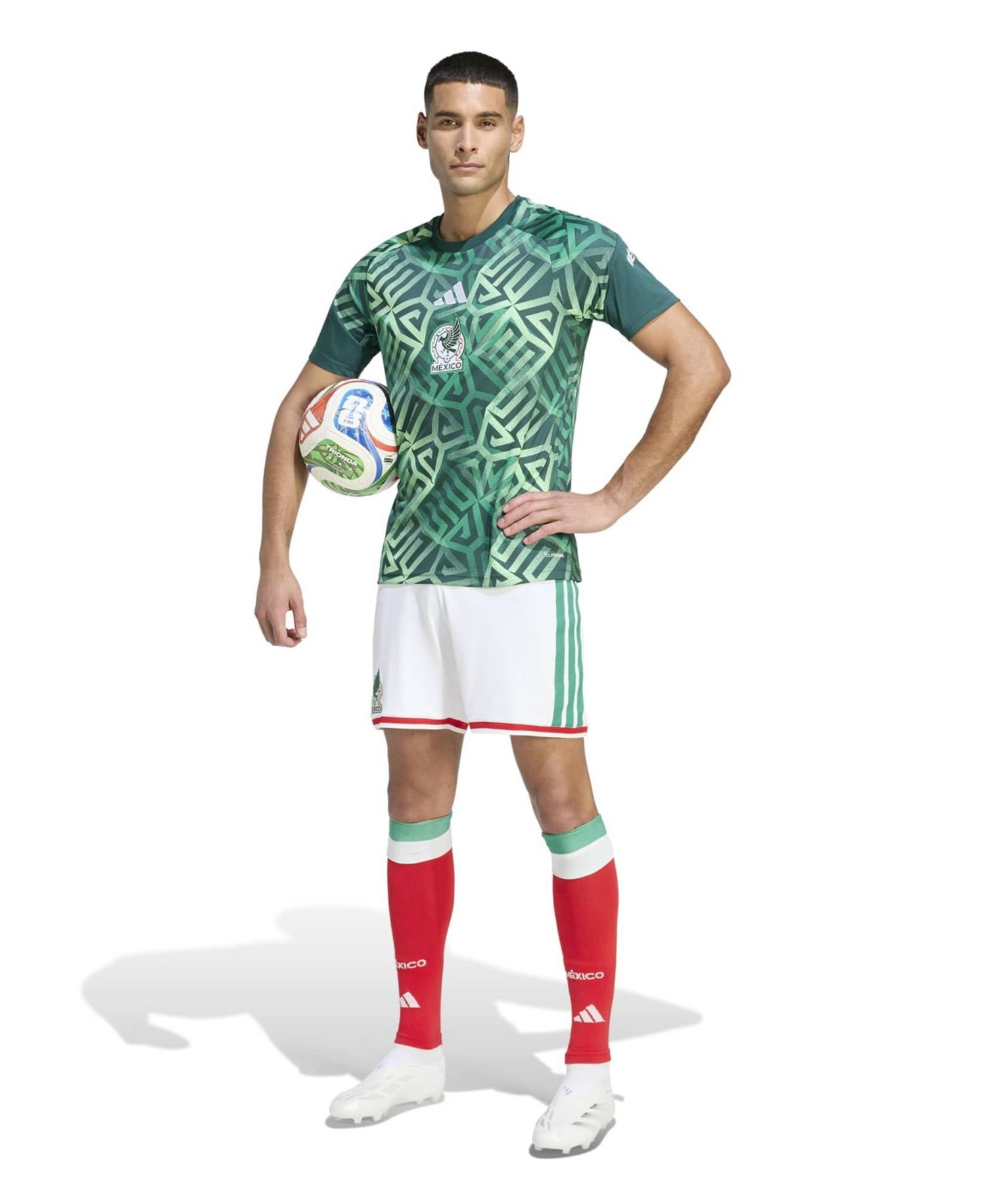 Men's Green Mexico National Team 2026 Pre-Match Jersey