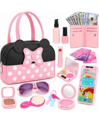 Pretend Play Purse Makeup Princess Accessories Birthday Gift Kids