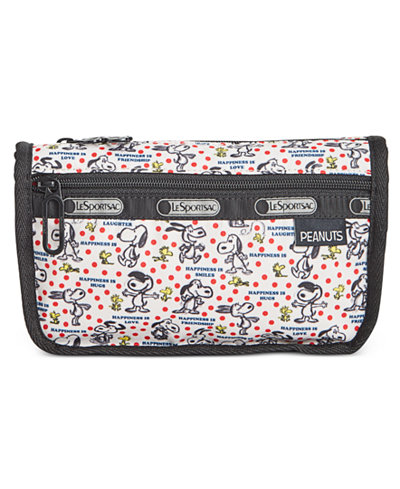 Lesportsac Peanuts Collection Travel Cosmetic Bag