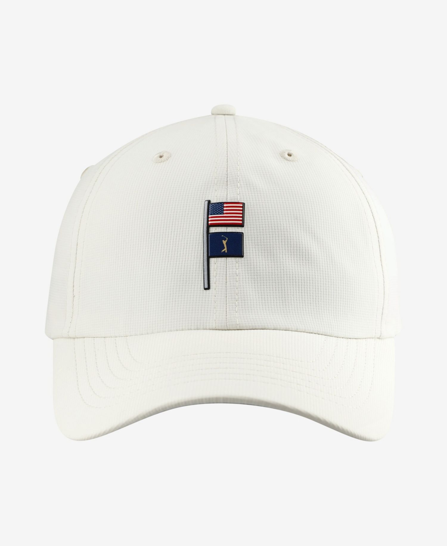 Men's Cream THE PLAYERS Original Performance Adjustable Hat