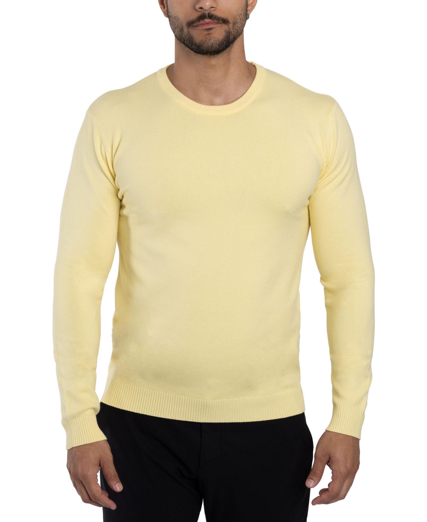 Big & Tall Basic Crewneck Sweater