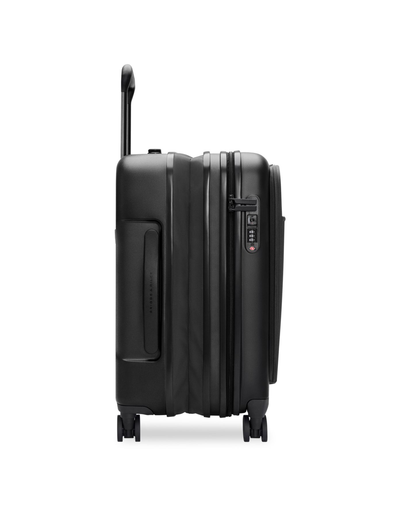 Чемодан Briggs & Riley Essential Front Pocket Carry-On Expandable Spinner, цвет: Чёрный — фото 9