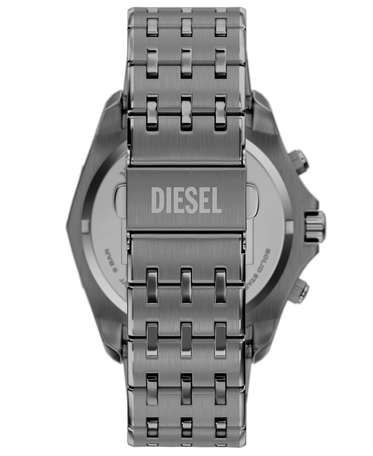 Diesel Men's Stinger Quartz Chronograph Gunmetal Stainless Steel Watch 46mm