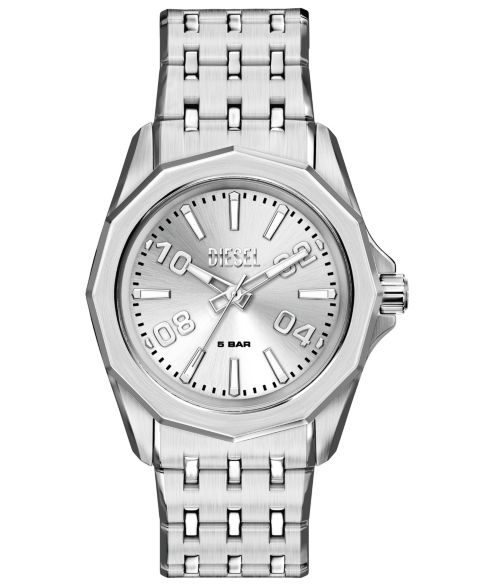 Мужские часы Diesel Stinger Quartz Silver Stainless Steel 44mm