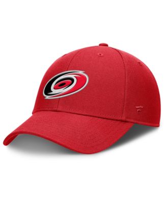 Men's Red Carolina Hurricanes Force Adjustable Hat