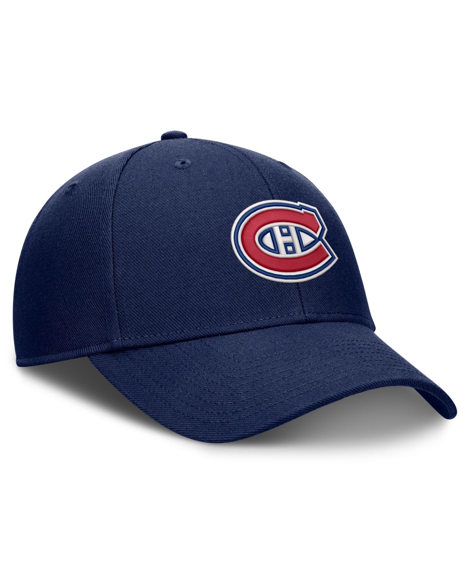 Men's Navy Montreal Canadiens Force Adjustable Hat