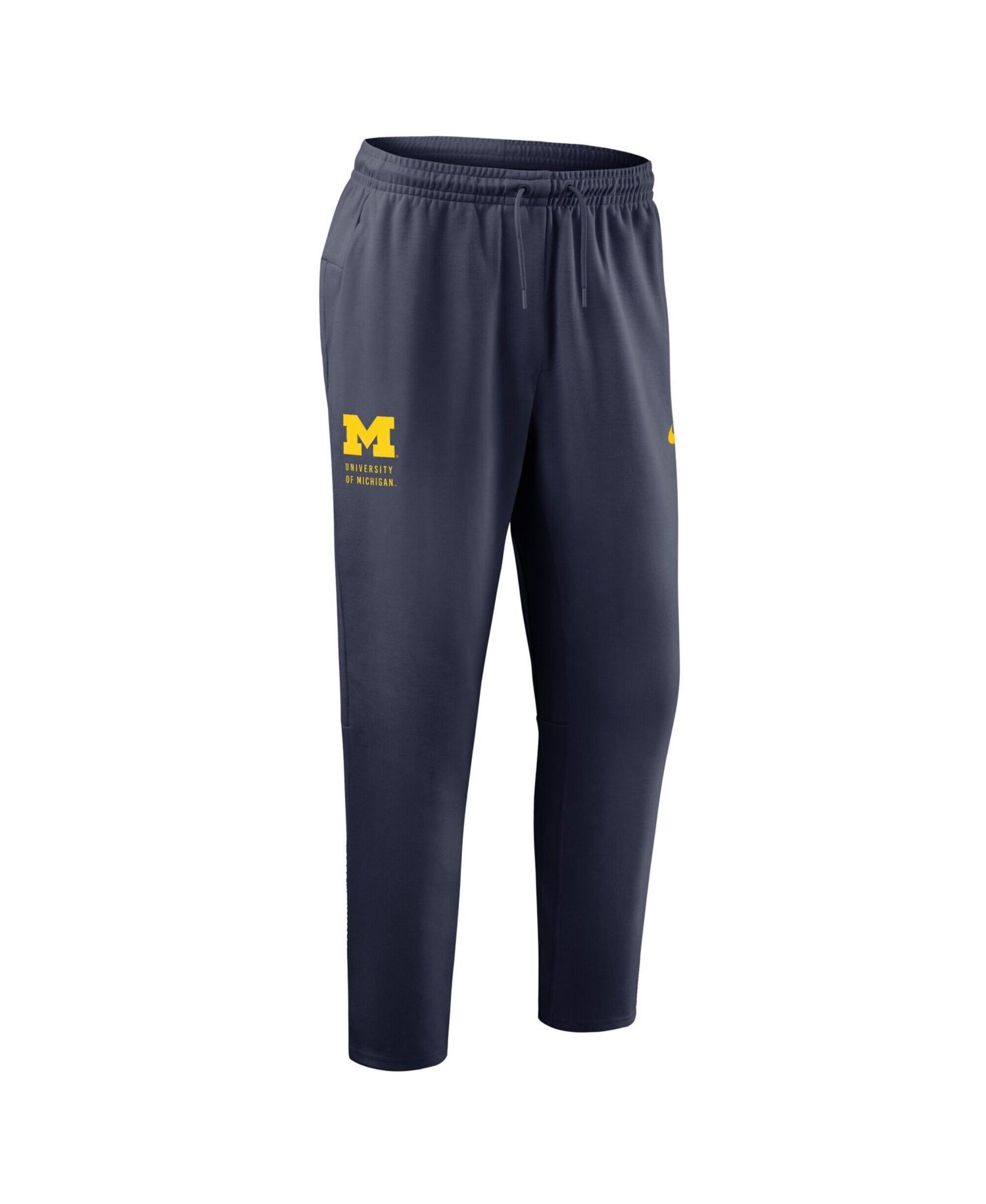 Men's Navy Michigan Wolverines Primary Performance Taper Pants