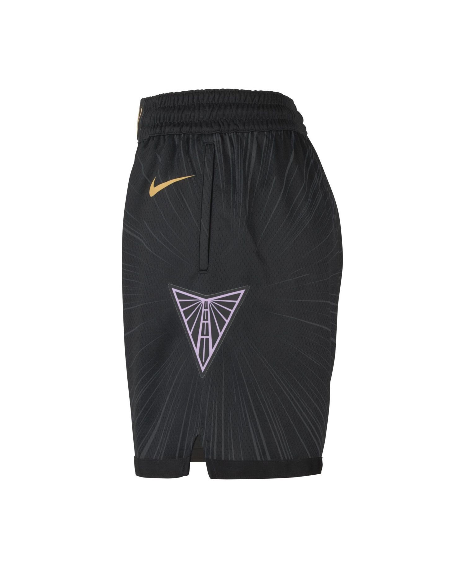 Women's Black Golden State Valkyries 2026 On-Court Dri-FIT Victory Rebel Edition Shorts