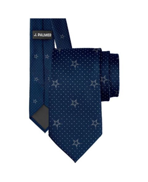 Мужской галстук J. Palmer Dallas Cowboys Game Day Polka Dot Tie