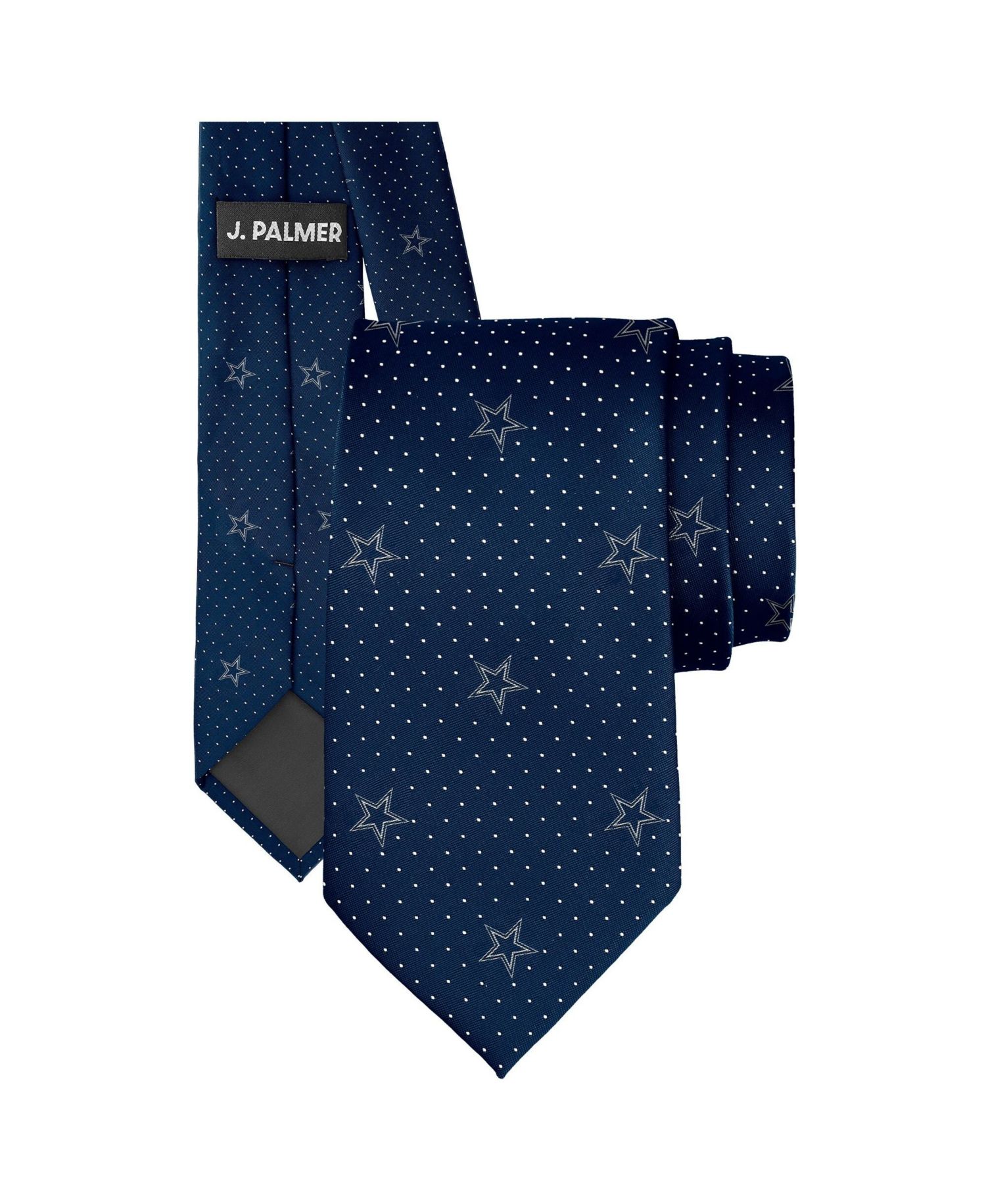 Men's Dallas Cowboys Game Day Polka Dot Tie